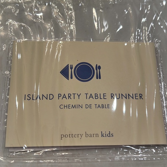 🏄‍♂️Pottery Barn Kids Island Party Table Runner Surfboard  New In Package - Picture 4 of 4